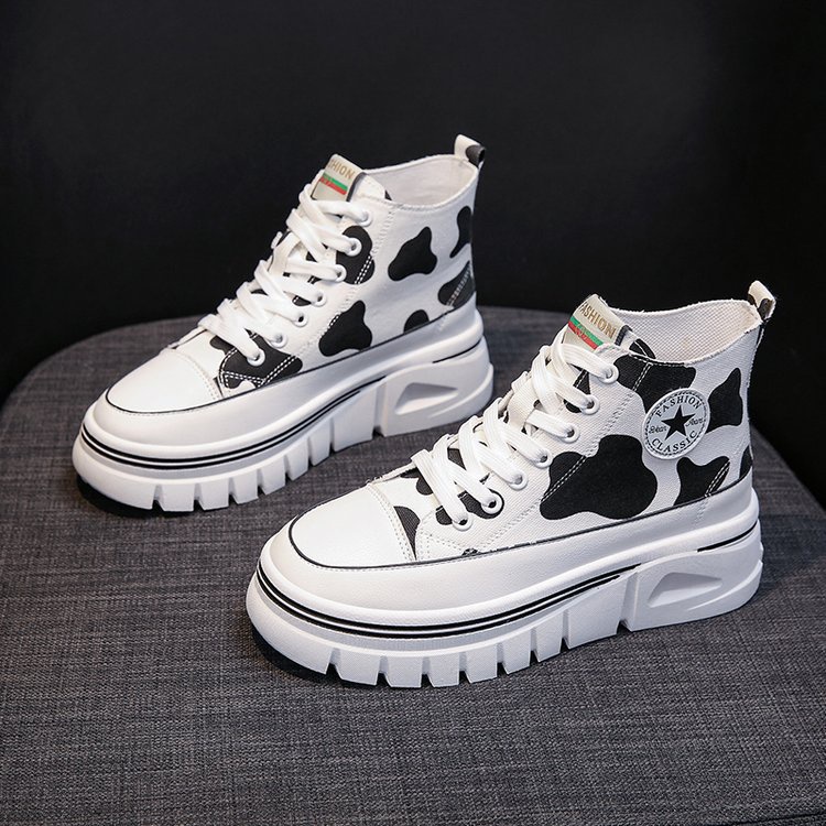 [ Import Design ] Sepatu Boots Wanita Import Boots Leopard Premium Quality ID154