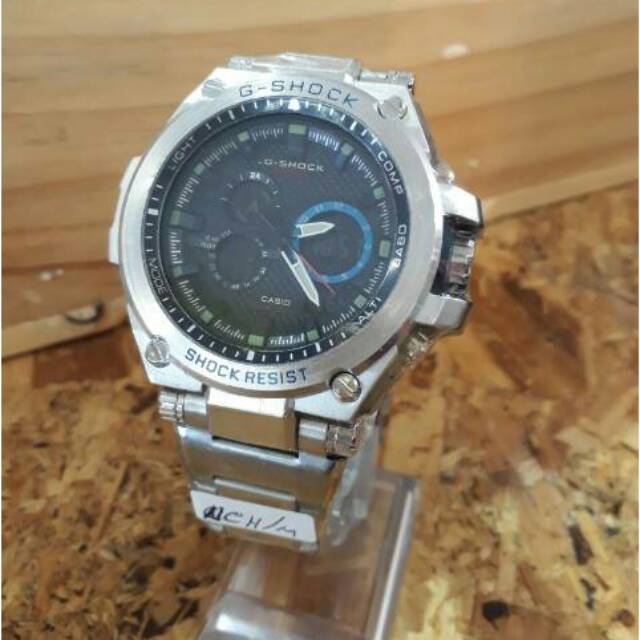 JAM TANGAN G-SHOCK DOUBLE TIME RANTAI GREAT ORIGINAL PRIA