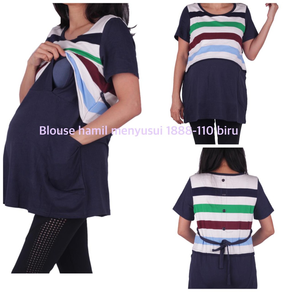 blouse hamil menyusui 1888 baju hamil