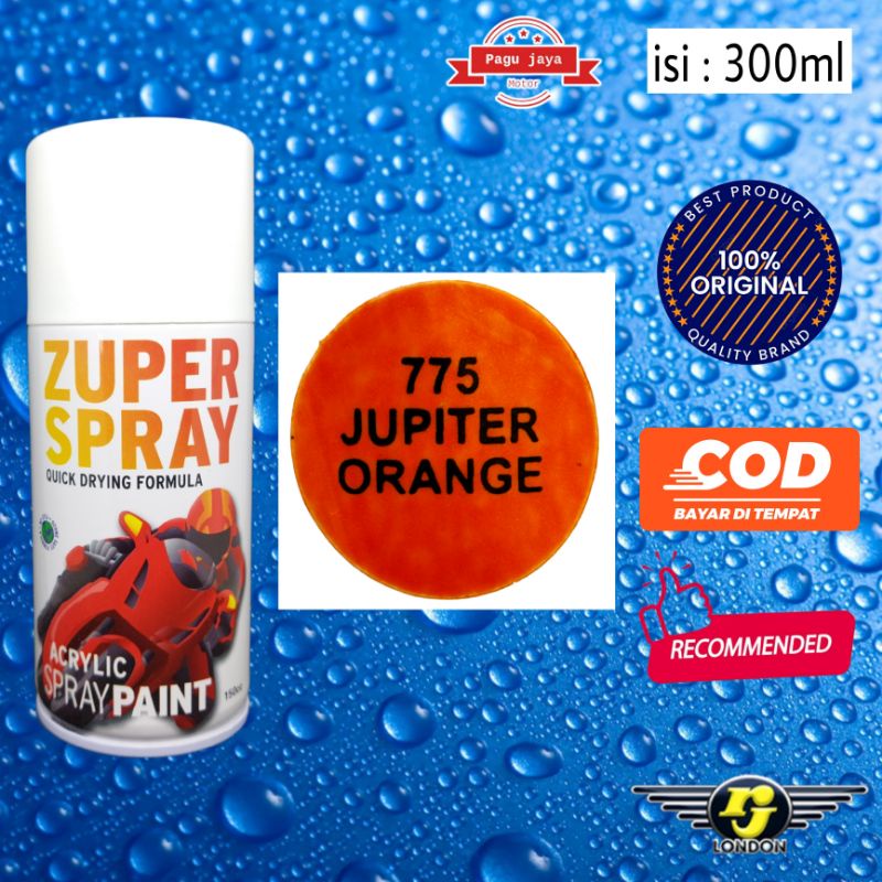 cat semprot jupiter orange 300cc zuper spray pilok pilox pyloxa