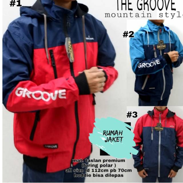 (BISA COD) Jaket The Groove Randon
