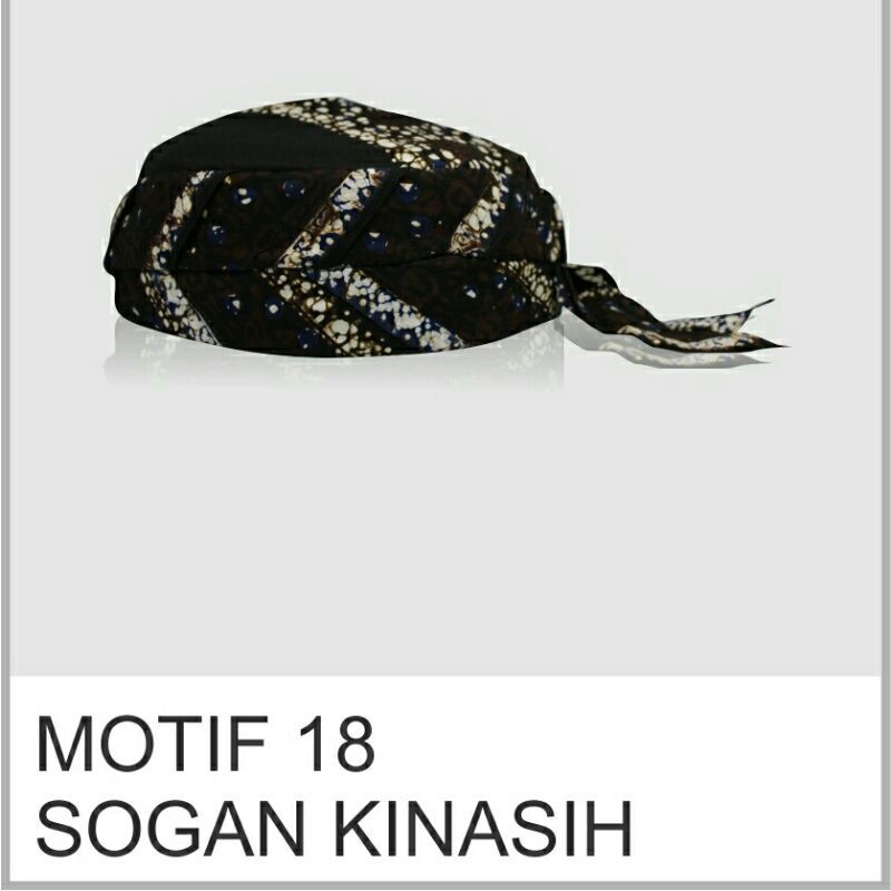 Peci Batik Jogokariyan Motif Sogan