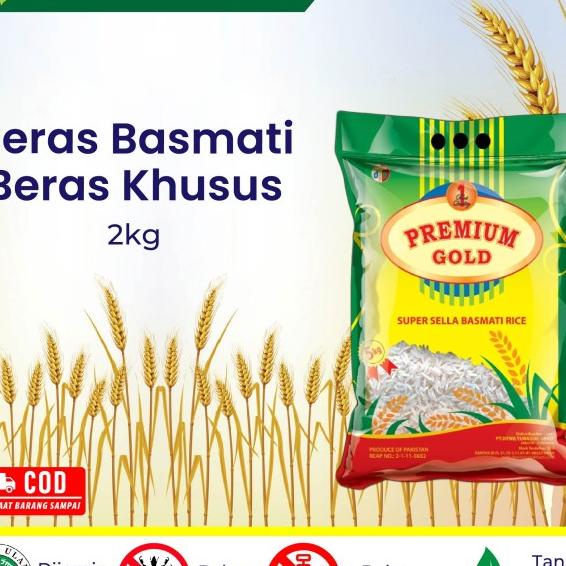 

Basmati Rice " Premium Gold " 2Kg