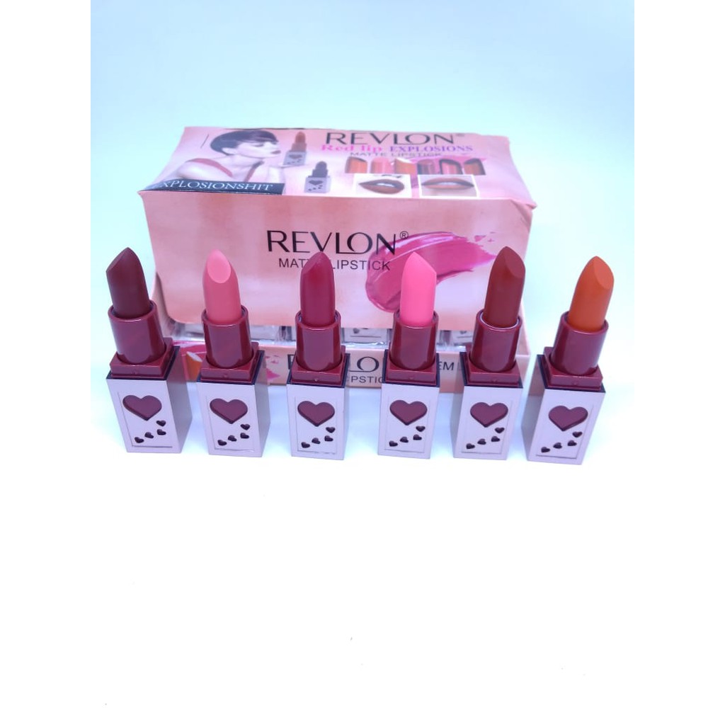 PER BOX  REVLON RED LIP EXPLOSIONS MATTE LIPSTICK NO A879