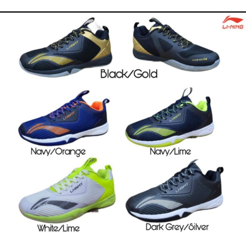 Sepatu Lining Cloud Ace G8 / Sepatu Badminton Lining Cloud Ace G8