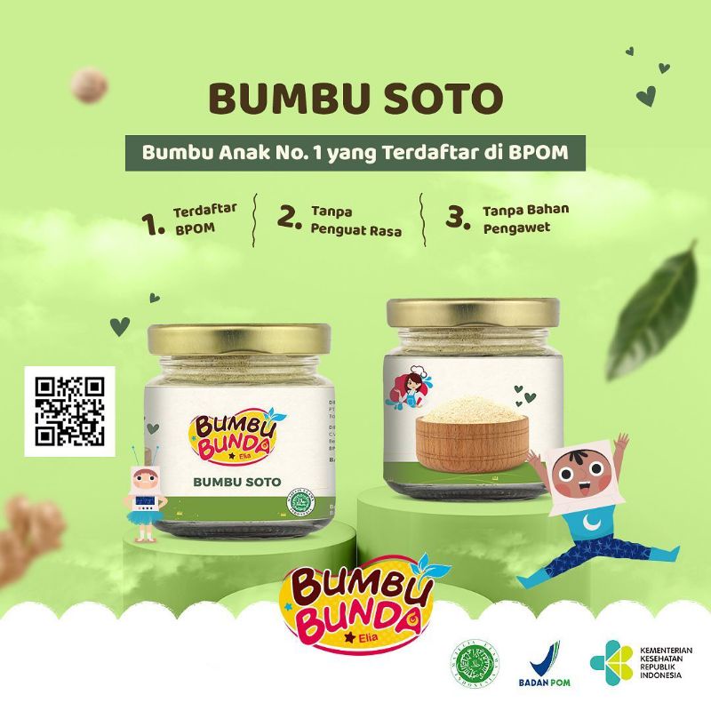 

Bumbu Soto MPASI Bumbu Bunda by Elia Tanpa MSG Tanpa Pengawet