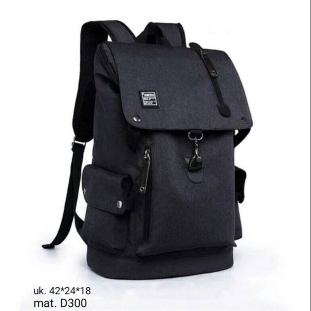 Tas Pria RDN 015 Distro Raindoz Bandung Ransel Punggung Backpack Cowok Keren Sek BRAN NB-Tp F7B5