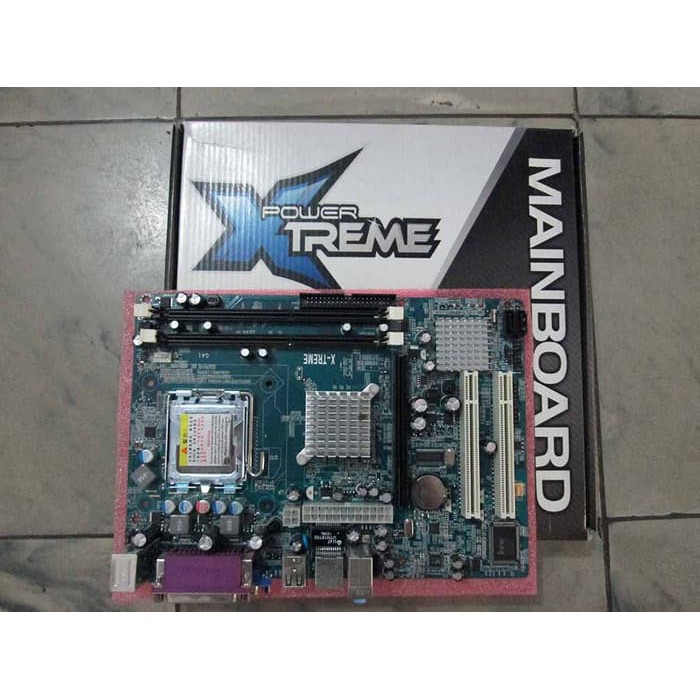 MAINBOARD XTREME INTEL G41 (L775/DDR3/VGA/SOUND/LAN)