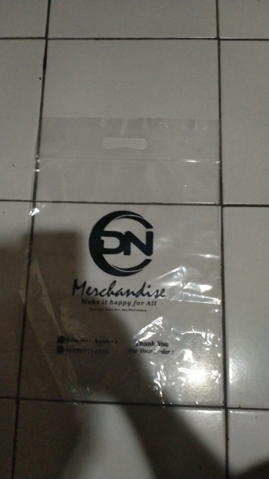 Sablon Plastik Murah Ziplock Plong 30x38+7 Free Design Plastik Packing Olshop