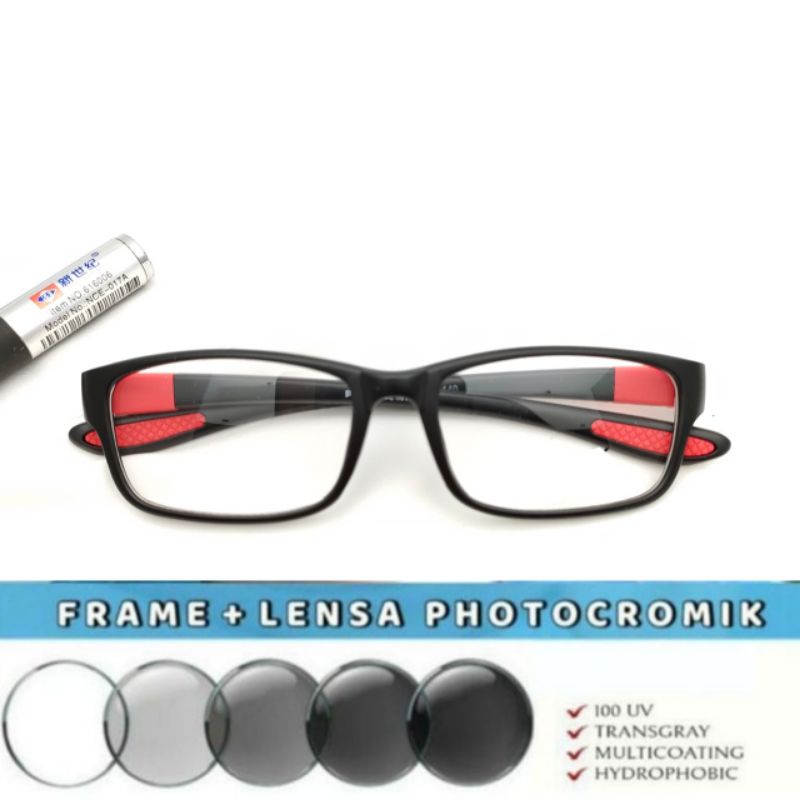 kacamata photocromic Minus Kacamata photocromic pria kacamata antiradiasi kacamata sport