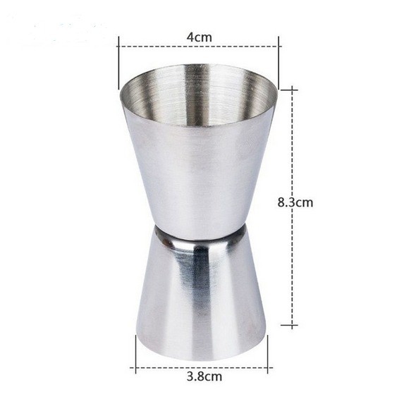 Jigger measure cup gelas ukur stainless steel