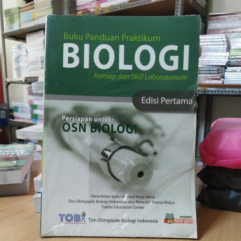 buku panduan praktikum Biologi Persiapan Olimpiade OSN biologi yrama widya