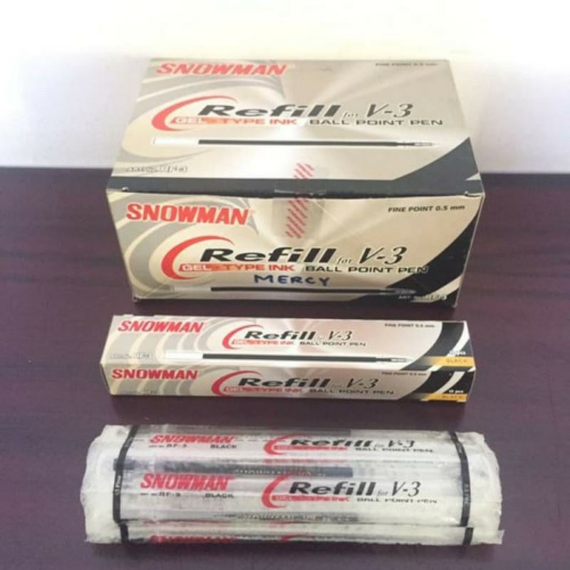 

ISI ULANG PULPEN GEL(0.5 /0.7mm) SNOWMAN V3 per PCS