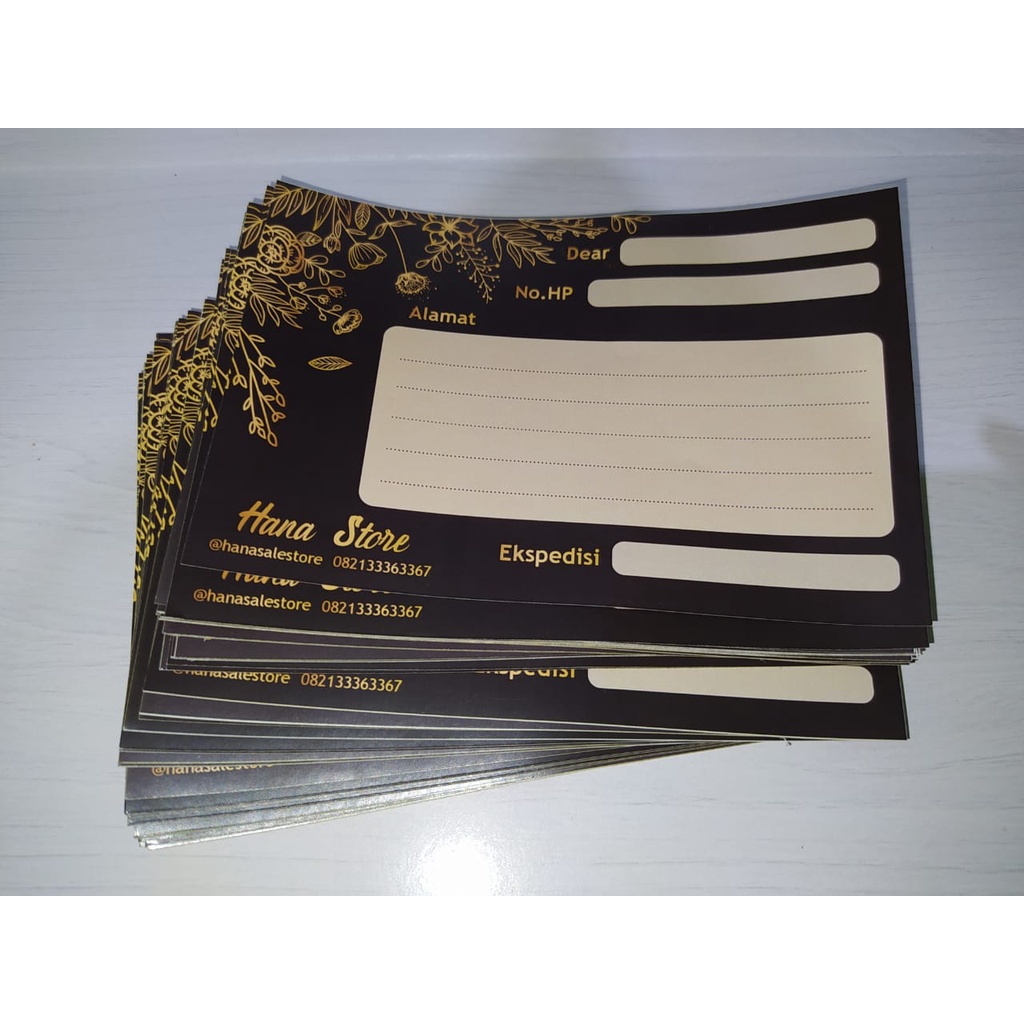 

STIKER PENGIRIMAN/STIKER KIRIM OLSHOP/SHIPPING STICKER CUSTOM DESIGN
