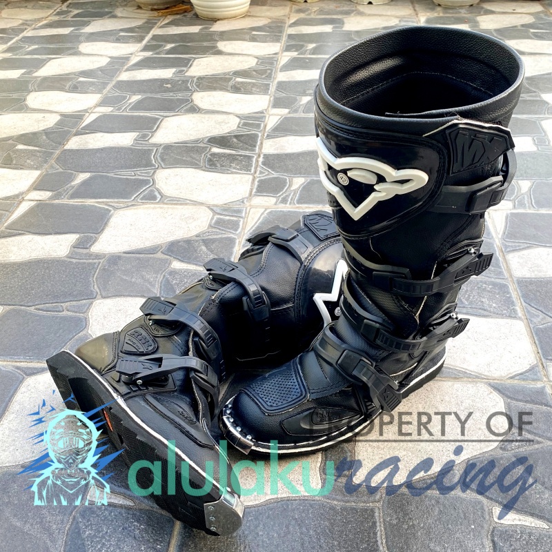 Sepatu Motocross RNL Racing Product Original MX Trail - Black