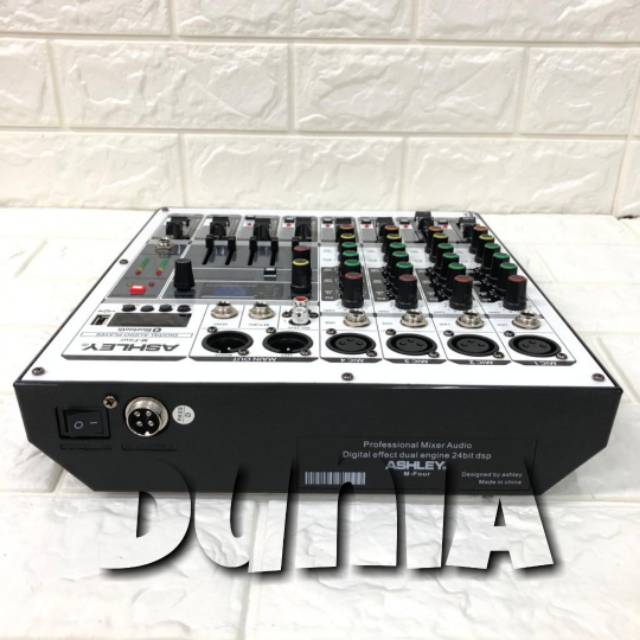 Mixer Ashley M Four Original 4 Channel Bluetooth - USB free hardcase sounbest 898