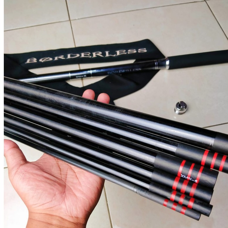 Joran Tegek Shimano Borderless Made In Indonesia 720 Cm Ringan Kuat Kaku