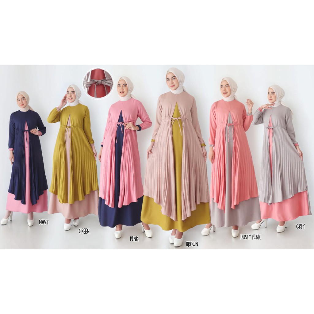 Gamis - Gamis plisket 533