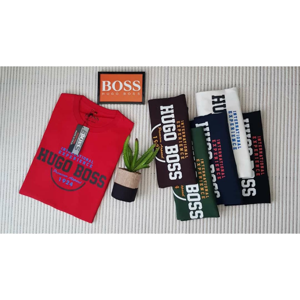 Kaos Cowok / Cewek Hugo Boss 1924 ( IRRA STORE )