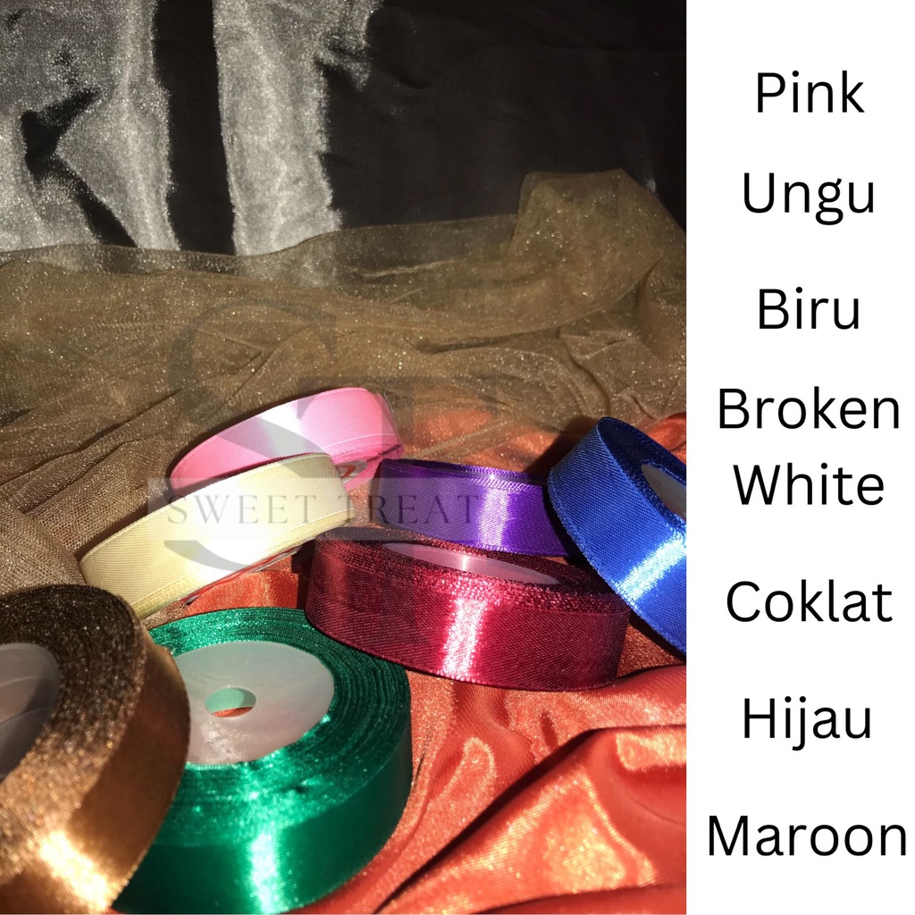 

Pita Satin 3/4 INCH 2CM