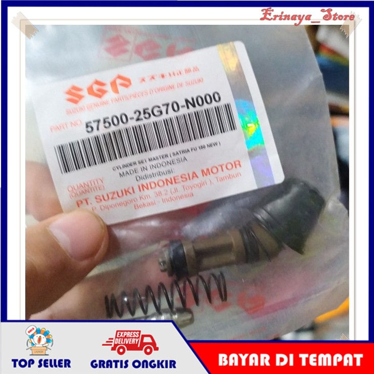 ORIGINAL SGP Master Rem Cakram Depan Seal Motor Suzuki Satria FU 150 New Baru FI GSX GSR Spare Part 