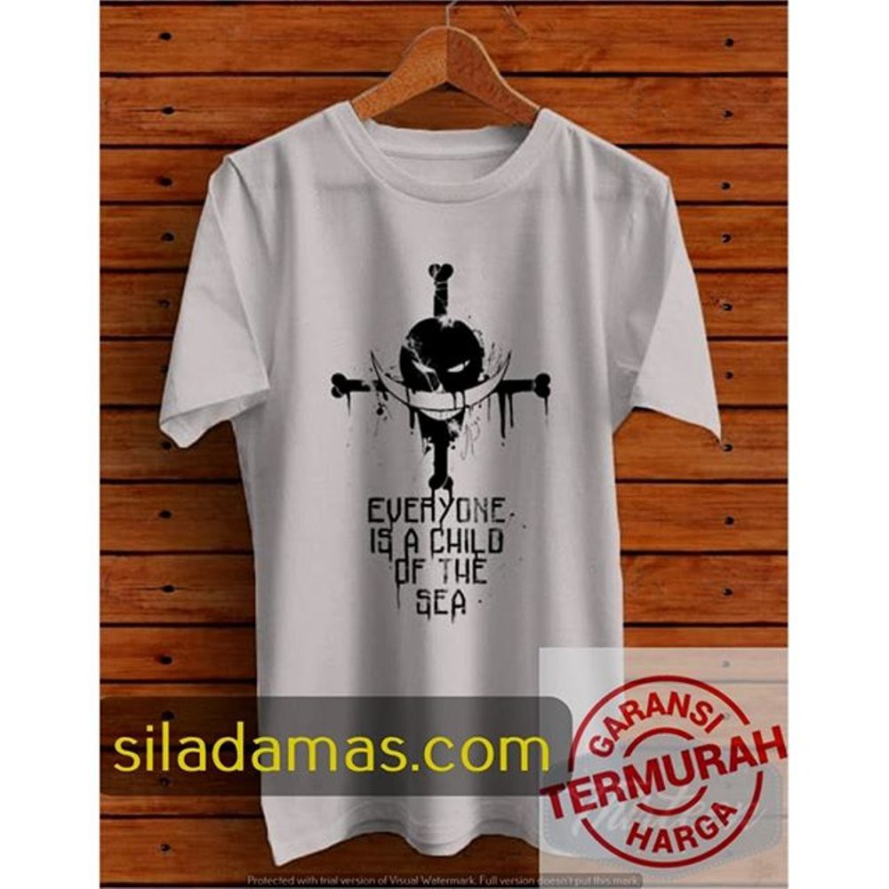 Kaos Anime One Pirce Shirohige Kualitas Distro