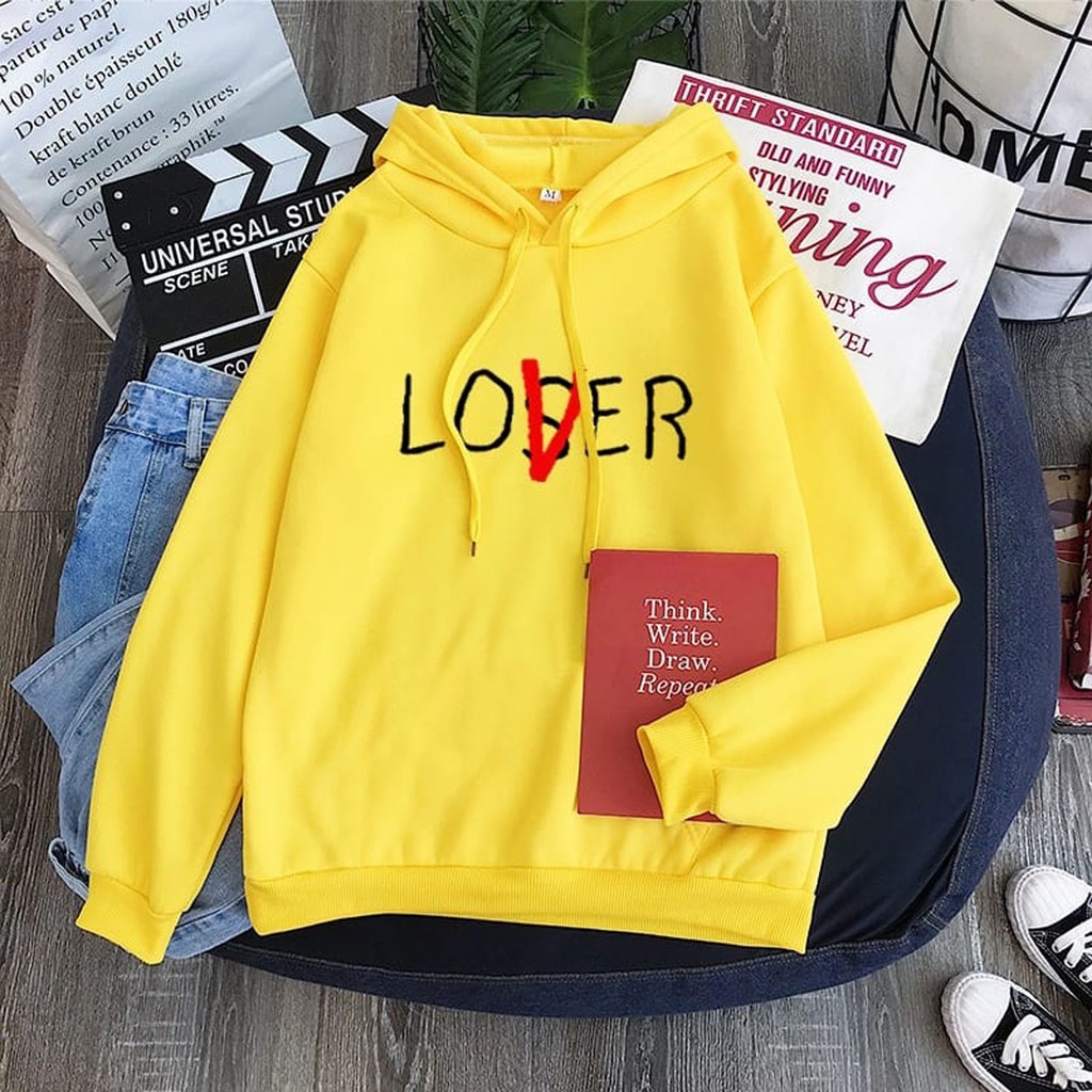 Bess - Sweater Hoodie Murah / Sweater Hoodie Wanita LOSER