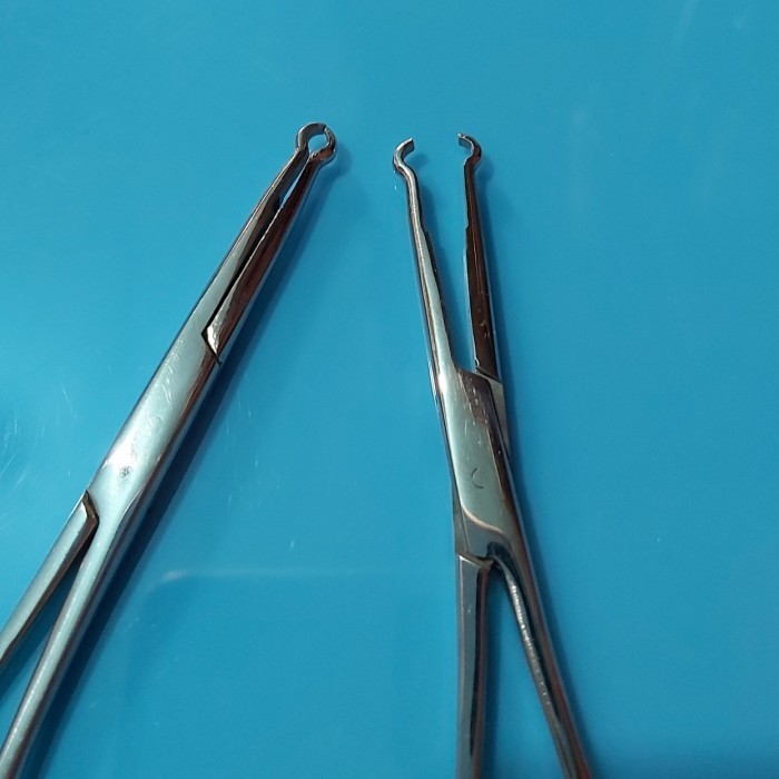 Klem U 14cm. Klem-U 14 cm. U-Clamp. U Clamp. Implant Klem 14cm. Implan Klem. Fixing Klem.