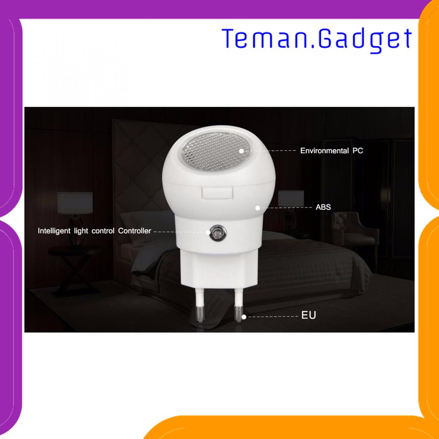 TG-DG216 TaffLED Lampu Tidur LED Sensor Cahaya Rotasi 360 Derajat - LXX3148