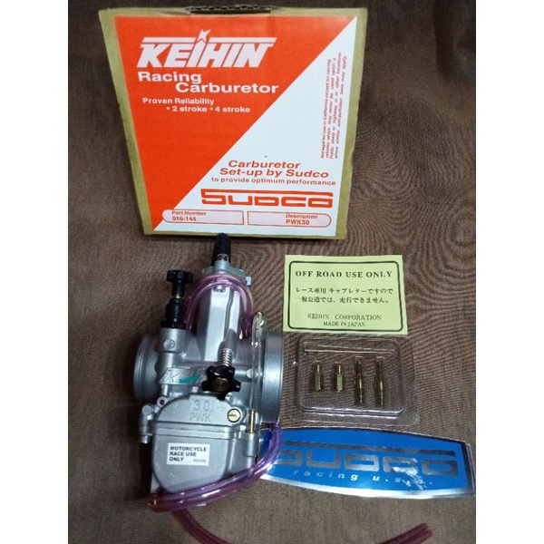 Karburator Karbu PWK Keihin kehin SUDCO  UK 24,26,28,30 .32.34 bonus Pilot Main jet dan jarum-PWK UK 30