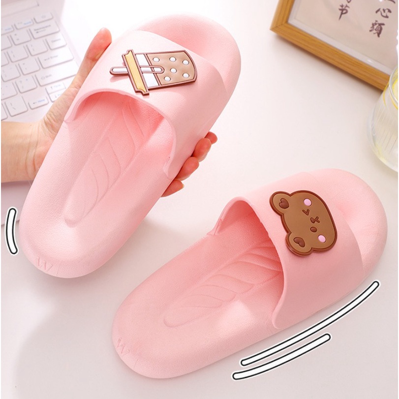 sandal Wanita sandal rumah outdoor Bear And Boba Empuk anti licin SP055