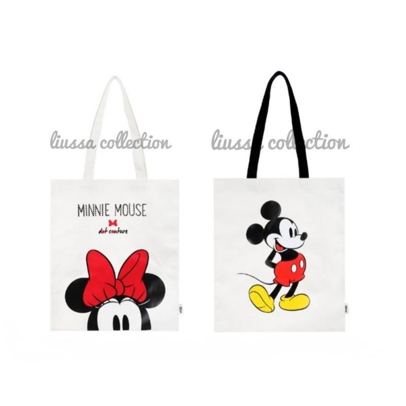 Tas Miniso - Mickey Mouse Collection Cartoon Shopping Bag