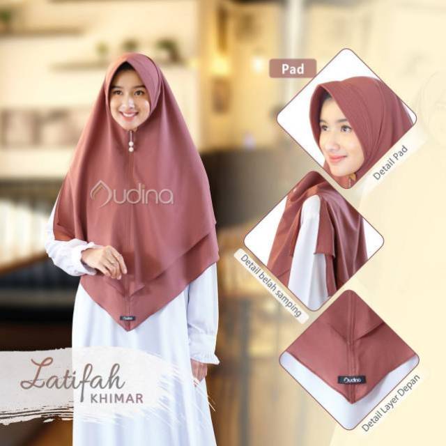 KHIMAR LATIFAH || PAD DAN NONPAD|| | AUDINA