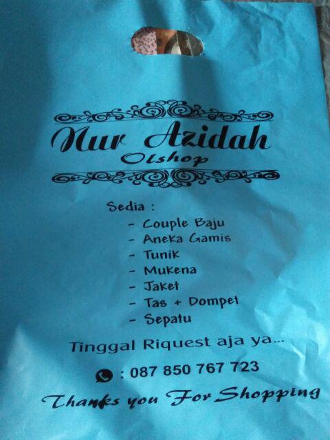 Plastik Sablon  / Plastik Baju / Plastik Hijab Custom Toko Anda Free Desain