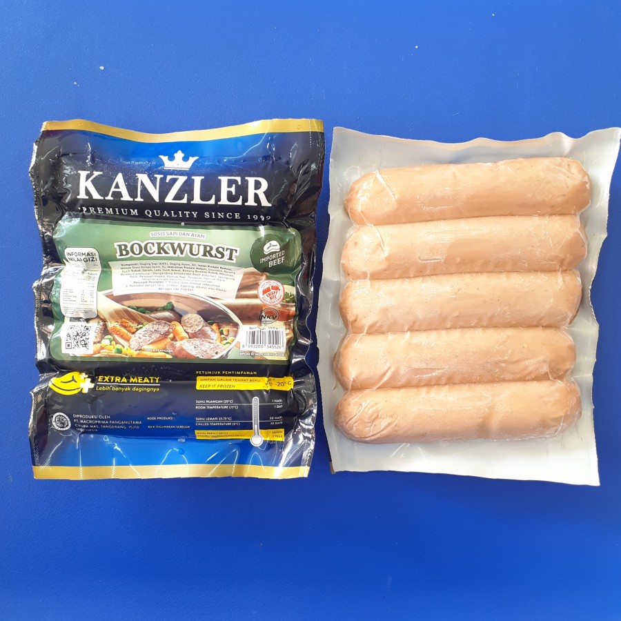 

KANZLER sosis bockwurst 360gr