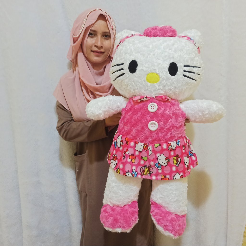 Boneka Hello kitty BANDO sahrini jumbo MURAH