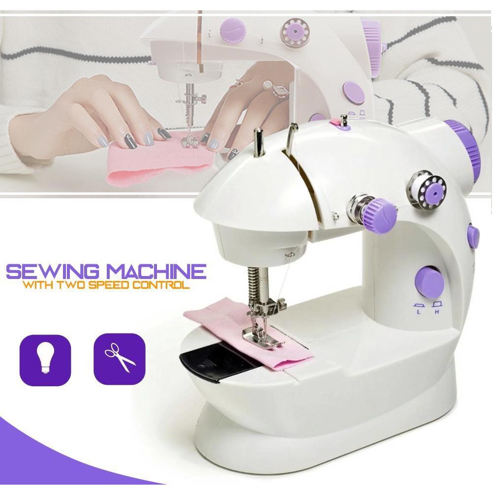 PROMO Mesin Jahit Mini Portable Sangat praktis ukuran Sedang mudah Praktis MINI SEWING MACHINE