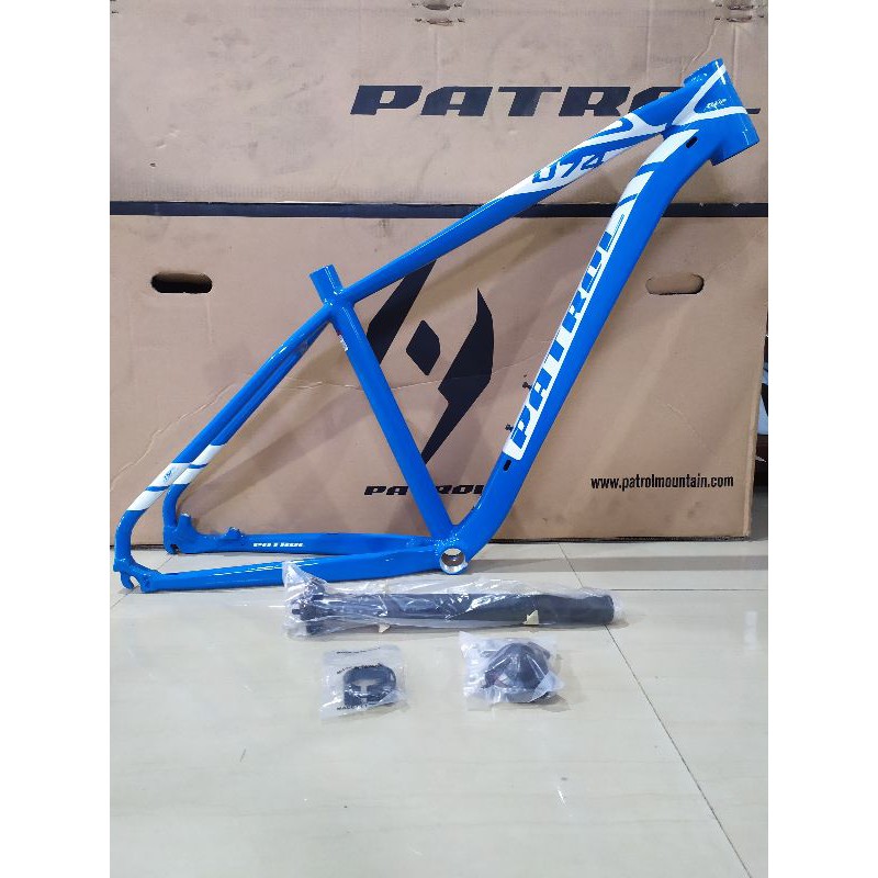 FRAME PATROL 074  ALLOY 2019 SIZE (M) UKURAN 27.5 .
