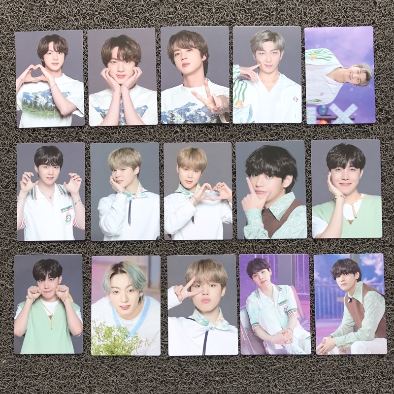 MINI PHOTOCARD BTS SOWOOZOO| MPC SOOWOOZO JIN| JUNGKOOK| JIMIN| TAEHYUNG| RM| SUGA| JHOPE JIMIN TELO
