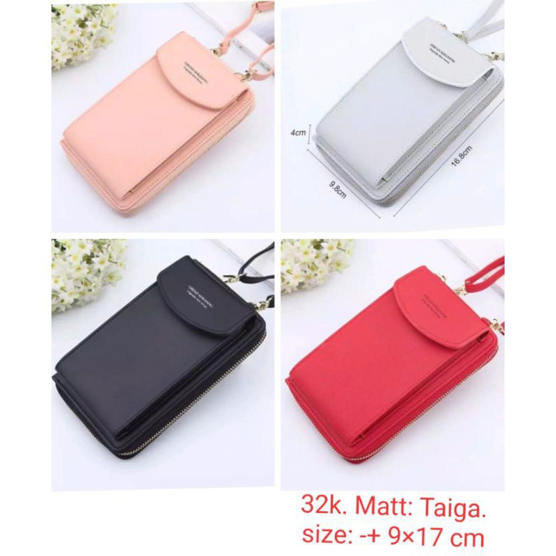 Tas Selempang Pocket HP/Tas Selempang 2 in 1 Bisa Jadi Dompet/Pocket HP Dan Uang Terbaru/Tas HP