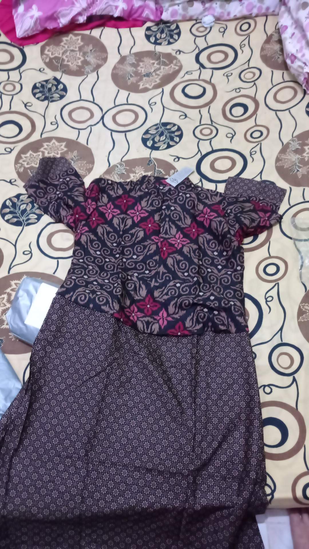 Maura Couple - Sania Ruffle Batik Couple Jumbo Ori Ndoro Jowi Dnt Garansi Termurah Shopee - Solo