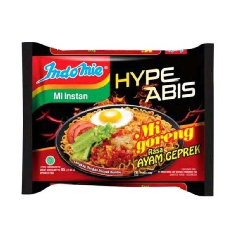

Mie Indomie Ayam Geprek Hype Abis
