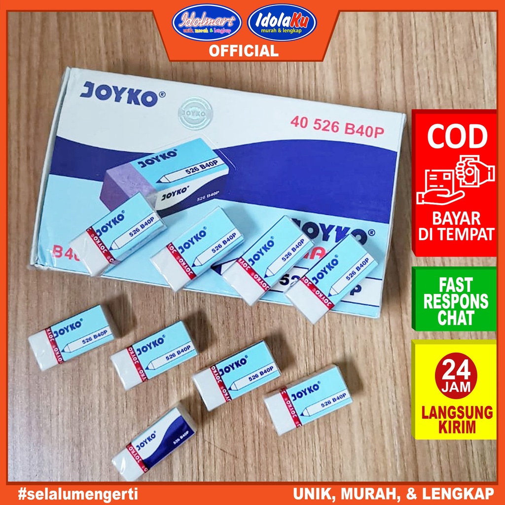 

IDOLMART Penghapus Pensil Joyko B40