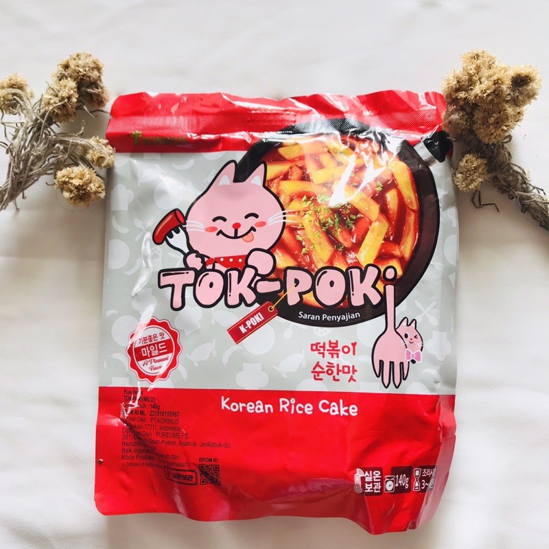 

Topoki/Tok-poki Mild Halal/Korinus K-Bunsik