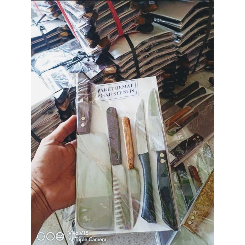 Pisau Dapur / Pisau Masak SET 5 Pcs