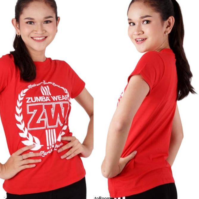 [KYM.01Jl22n] KAOS ZUMBA/KAOS OLAHRAGA WANITA/ BAJU ZUMBA ZW