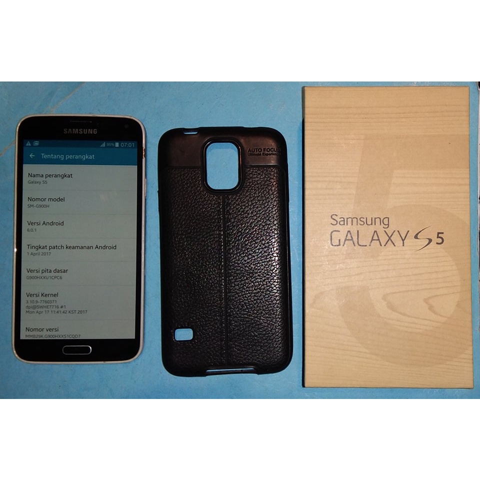 SAMSUNG GALAXY S5 Fullset ex Flagship Mulus