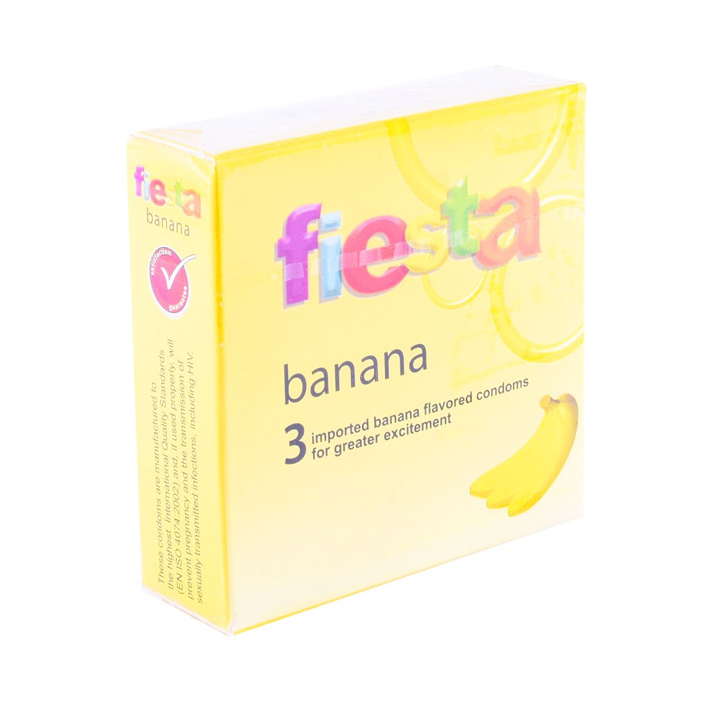 Kondom Fiesta Banana Isi 3