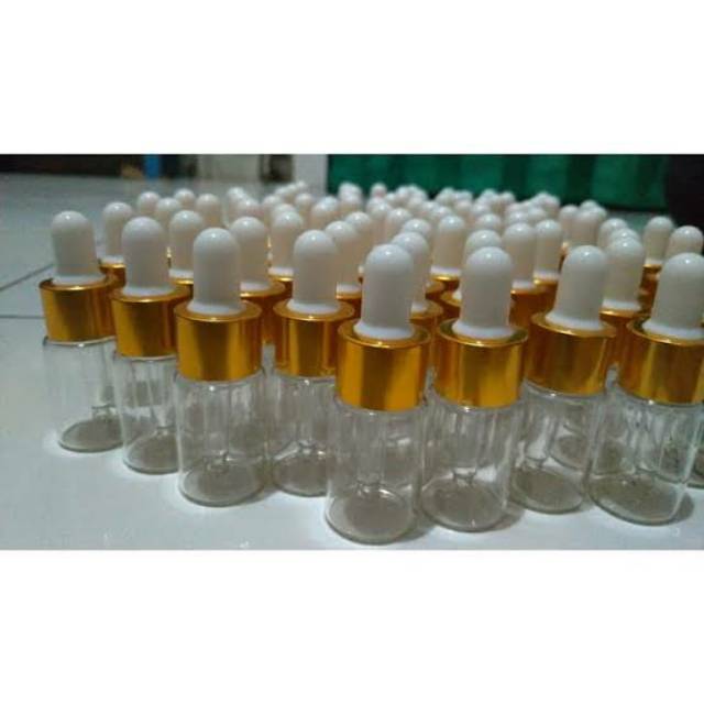 QQ3 Botol 5ml 10ml 20ml Pipet Serum / Botol Obat Model Pencet / Botol Sedot