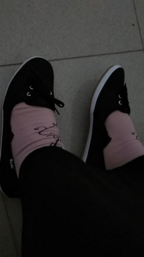 Keds Sepatu Wanita Teacup Twill Black Wf60309